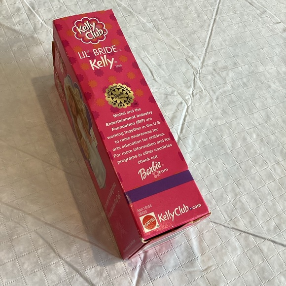 Vintage Barbie Kelly Doll Lil’ Bride Kelly Club Wedding Dress NEW NIB - Picture 4 of 8